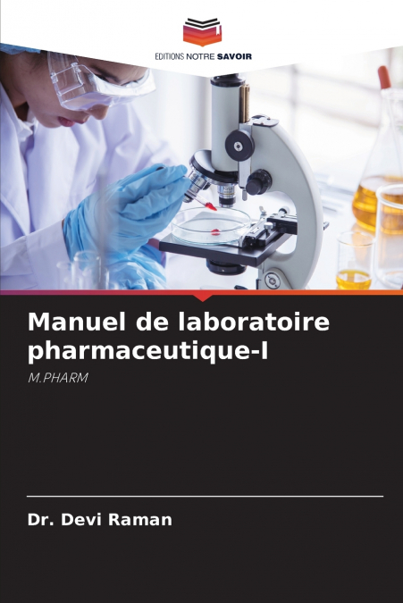 Manuel de laboratoire pharmaceutique-I