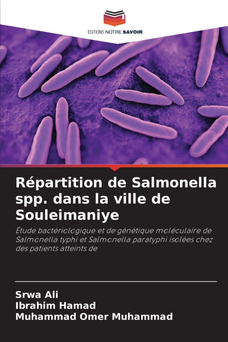 Répartition de Salmonella spp. dans la ville de Souleimaniye