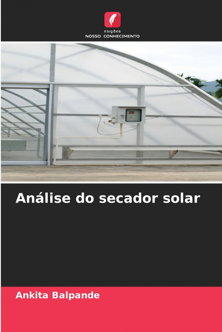 Análise do secador solar