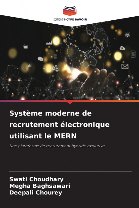Système moderne de recrutement électronique utilisant le MERN