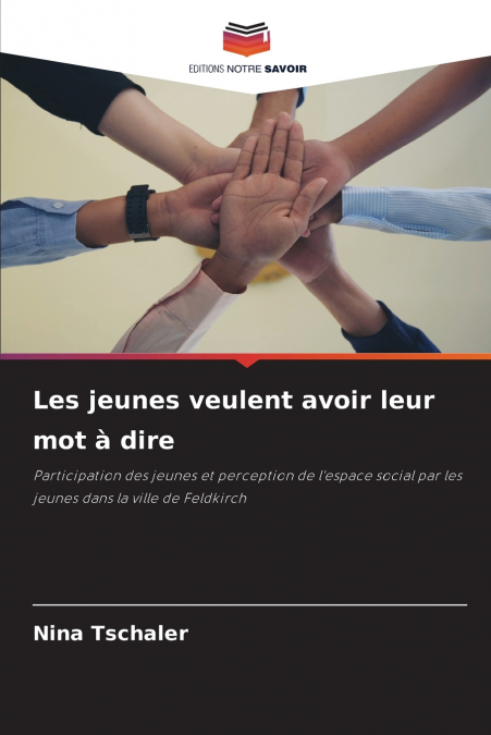 Les jeunes veulent avoir leur mot à dire