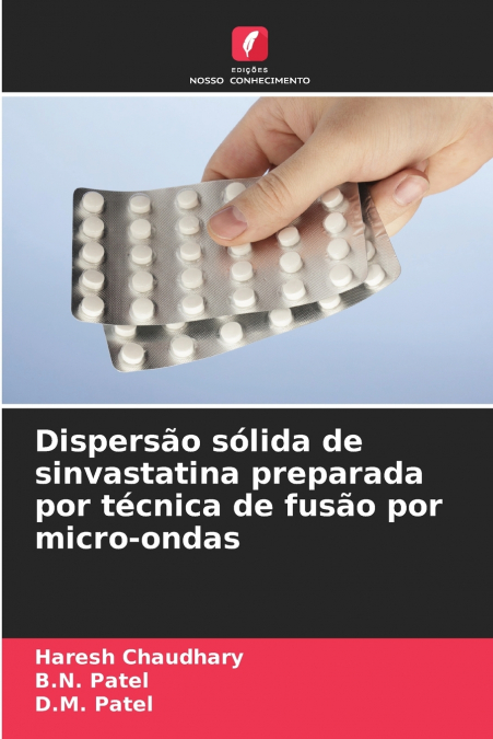 Dispersão sólida de sinvastatina preparada por técnica de fusão por micro-ondas