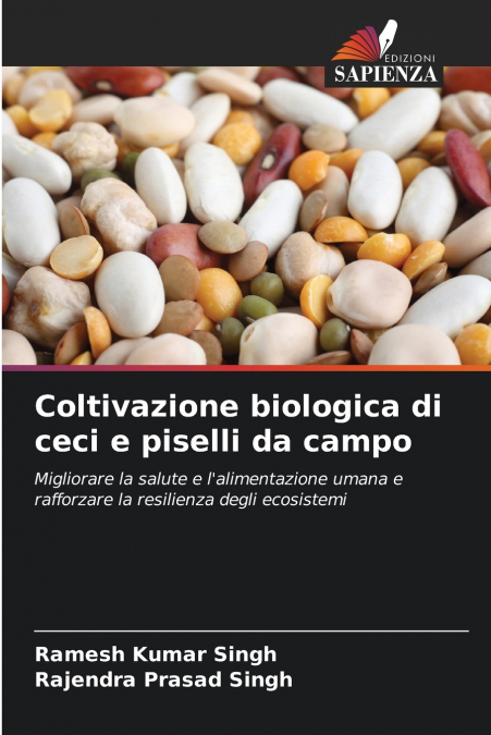 Coltivazione biologica di ceci e piselli da campo