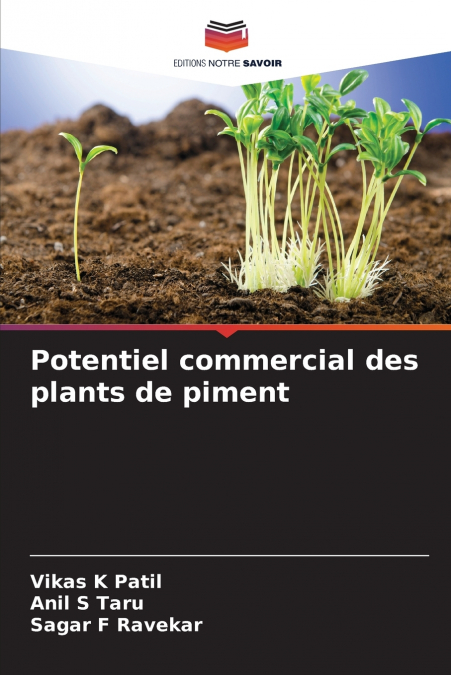 Potentiel commercial des plants de piment