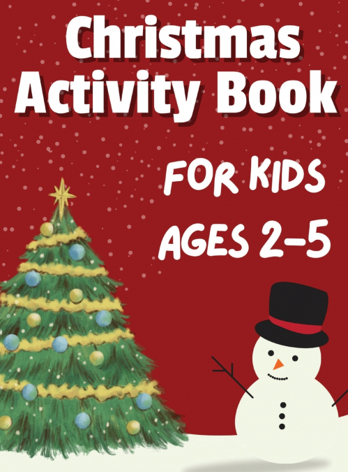 Christmas Activity Book for Kids Ages 2-5