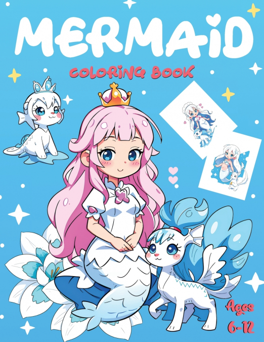 MERMAİD COLORİNG BOOK