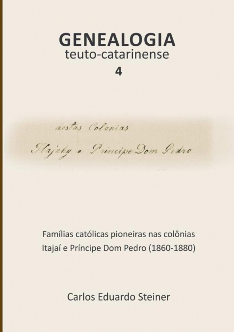 Genealogia Teuto-catarinense 4