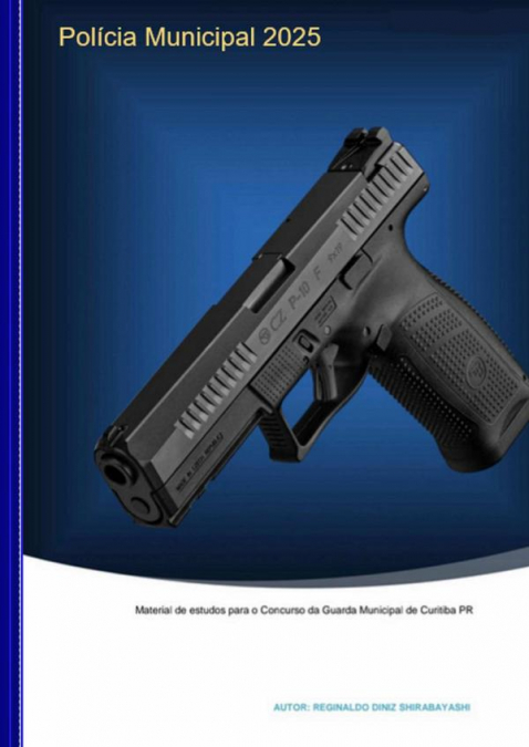 Apostila Guarda Municipal De Curitiba 2025