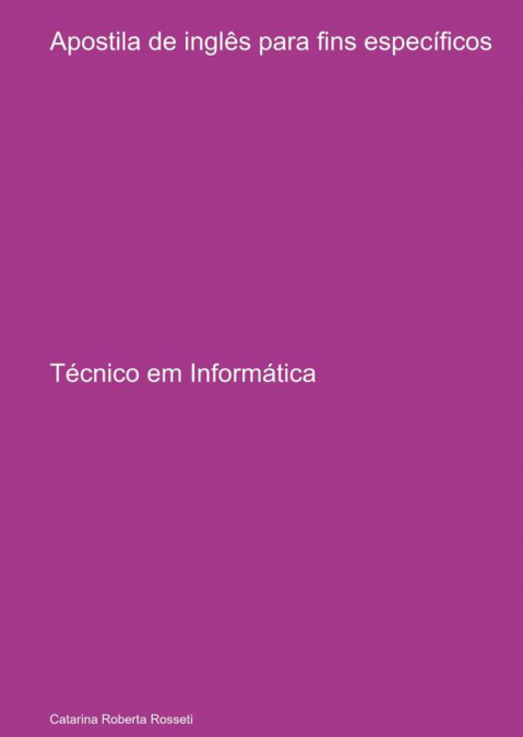 Apostila De Inglês Para Fins Específicos