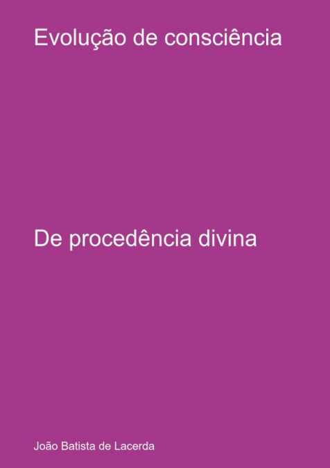 Evolução De Consciência