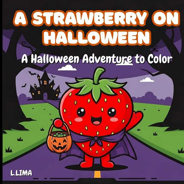 A Strawberry On Halloween