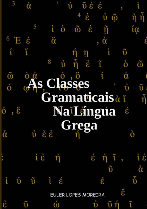As Classes Gramaticais Na Língua Grega