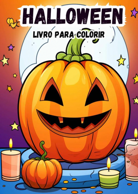 Halloween Livro Para Colorir