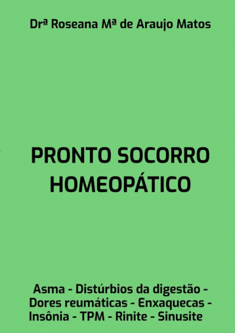 Pronto Socorro Homeopático
