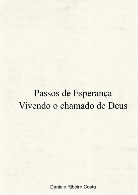 Passos De Esperança