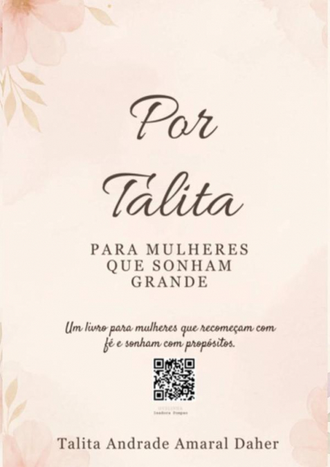 Por Talita, Para Mulheres Que Sonham Grande