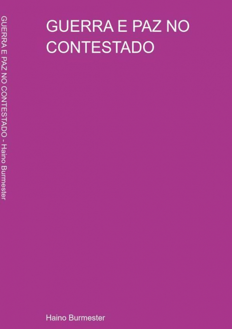 Guerra E Paz No Contestado