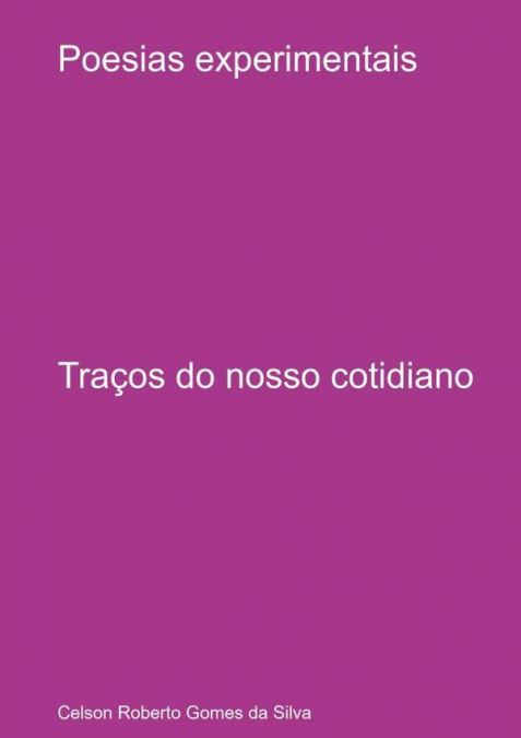 Poesias Experimentais
