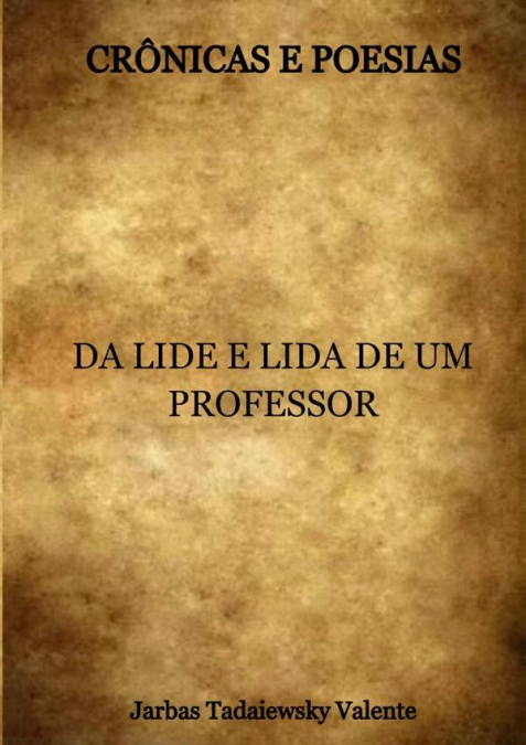 Crônicas E Poesias