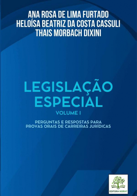 Legislação Especial - Volume I