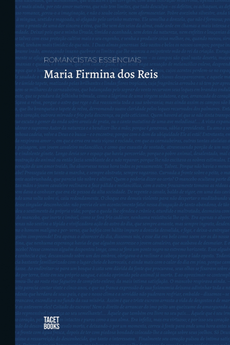 Romancistas Essenciais - Maria Firmina dos Reis