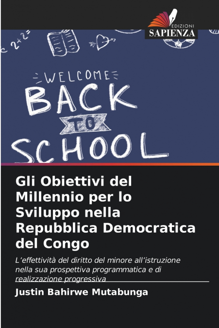 Gli Obiettivi del Millennio per lo Sviluppo nella Repubblica Democratica del Congo