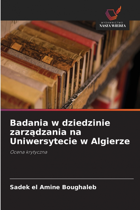Badania w dziedzinie zarządzania na Uniwersytecie w Algierze