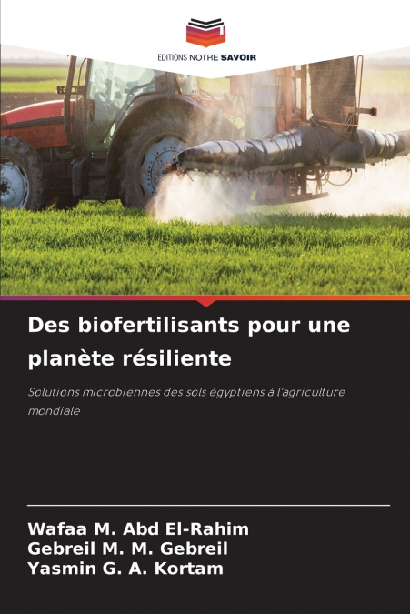 Des biofertilisants pour une planète résiliente