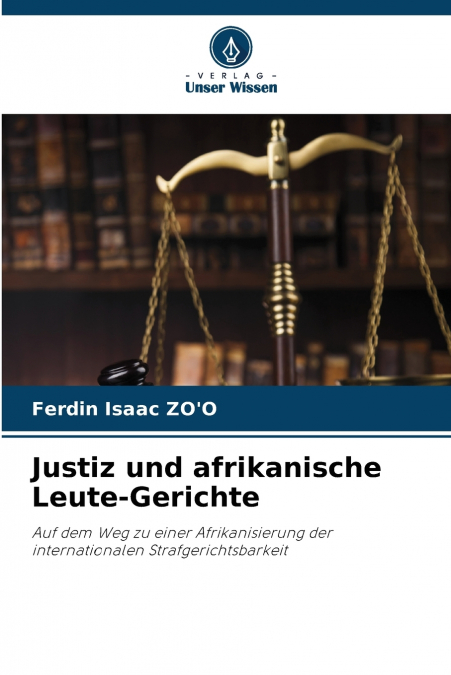 Justiz und afrikanische Leute-Gerichte