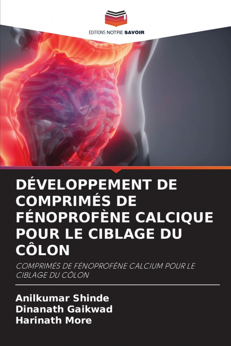 DÉVELOPPEMENT DE COMPRIMÉS DE FÉNOPROFÈNE CALCIQUE POUR LE CIBLAGE DU CÔLON