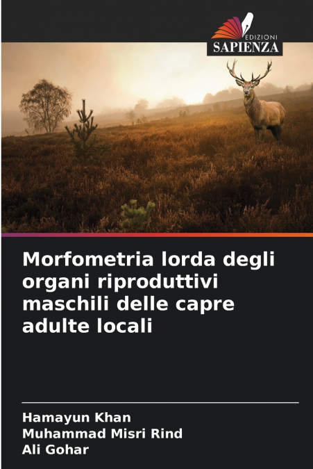 Morfometria lorda degli organi riproduttivi maschili delle capre adulte locali