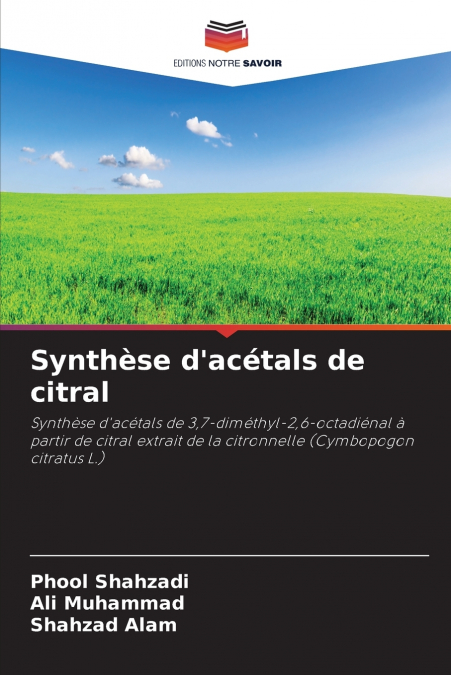 Synthèse d’acétals de citral