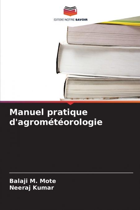 Manuel pratique d’agrométéorologie