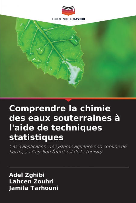 Comprendre la chimie des eaux souterraines à l’aide de techniques statistiques