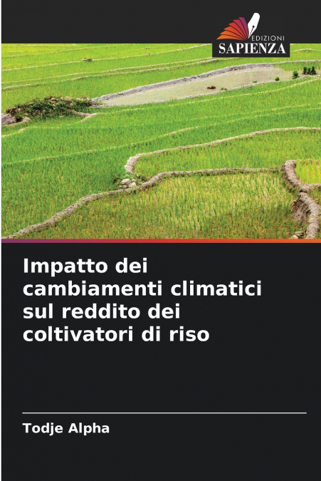 Impatto dei cambiamenti climatici sul reddito dei coltivatori di riso