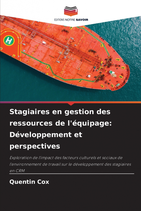 Stagiaires en gestion des ressources de l’équipage