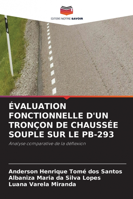 ÉVALUATION FONCTIONNELLE D’UN TRONÇON DE CHAUSSÉE SOUPLE SUR LE PB-293