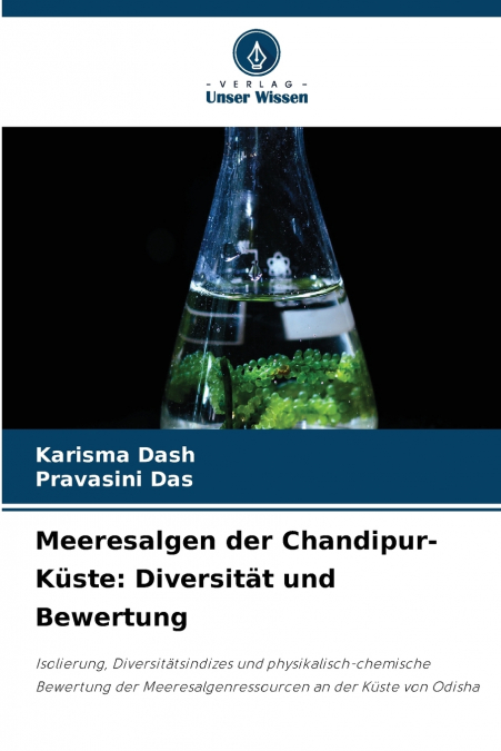 Meeresalgen der Chandipur-Küste