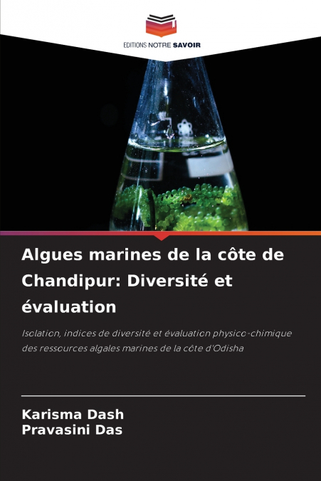 Algues marines de la côte de Chandipur
