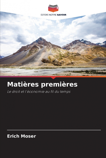 Matières premières