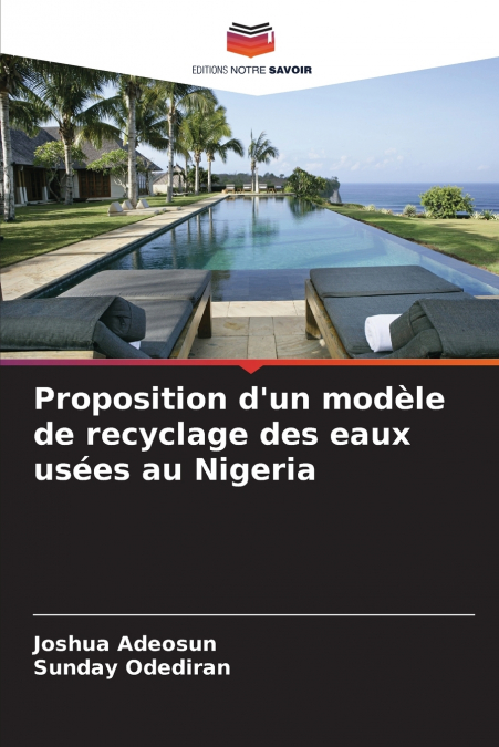 Proposition d’un modèle de recyclage des eaux usées au Nigeria
