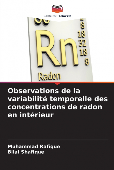 Observations de la variabilité temporelle des concentrations de radon en intérieur