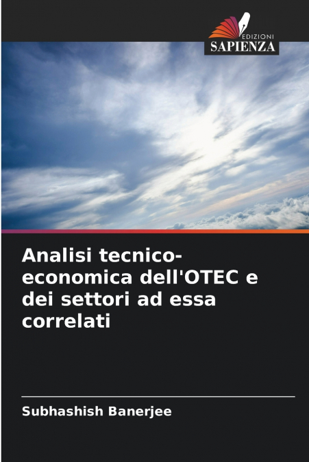 Analisi tecnico-economica dell’OTEC e dei settori ad essa correlati