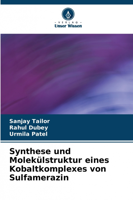 Synthese und Molekülstruktur eines Kobaltkomplexes von Sulfamerazin