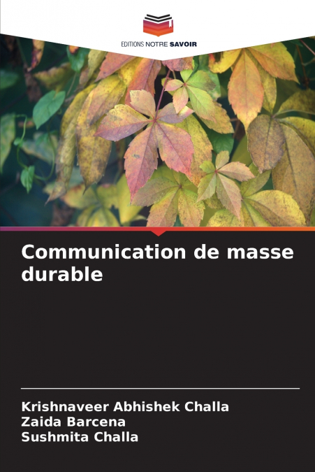Communication de masse durable