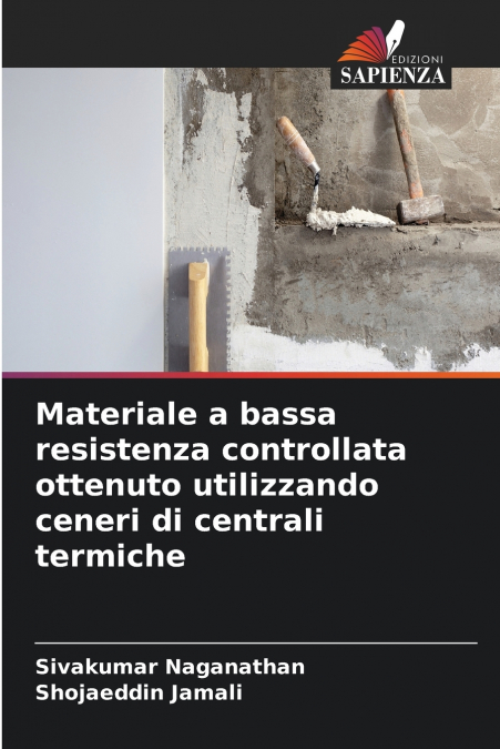 Materiale a bassa resistenza controllata ottenuto utilizzando ceneri di centrali termiche
