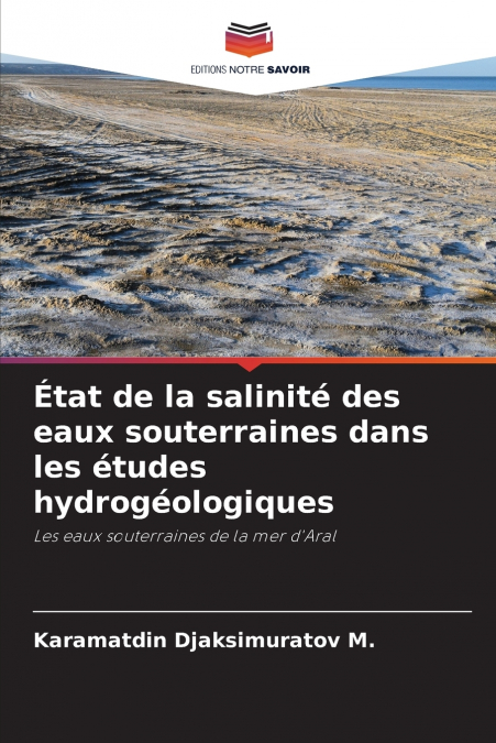 État de la salinité des eaux souterraines dans les études hydrogéologiques