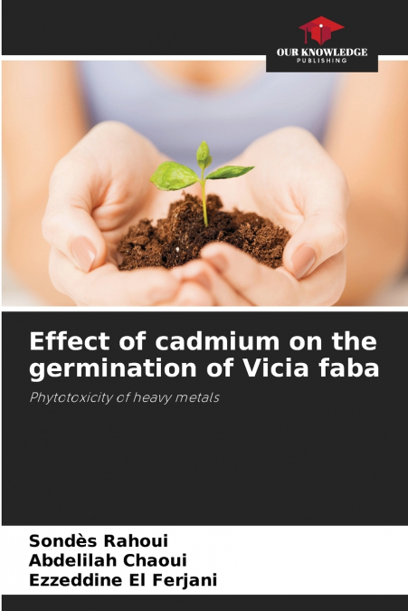 Effect of cadmium on the germination of Vicia faba