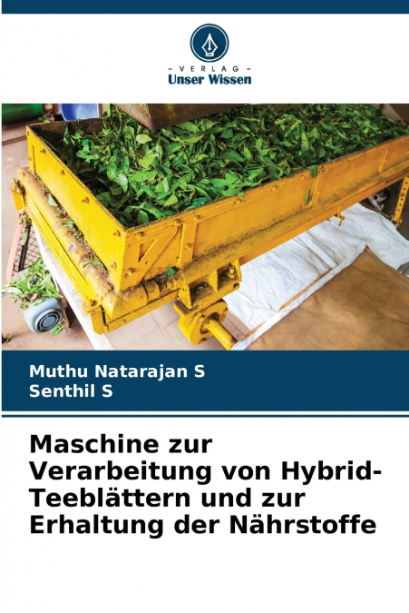 Maschine zur Verarbeitung von Hybrid-Teeblättern und zur Erhaltung der Nährstoffe