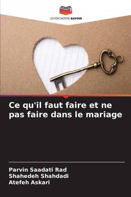 Ce qu’il faut faire et ne pas faire dans le mariage